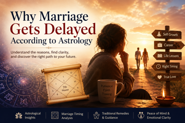 Marriage Delayed
