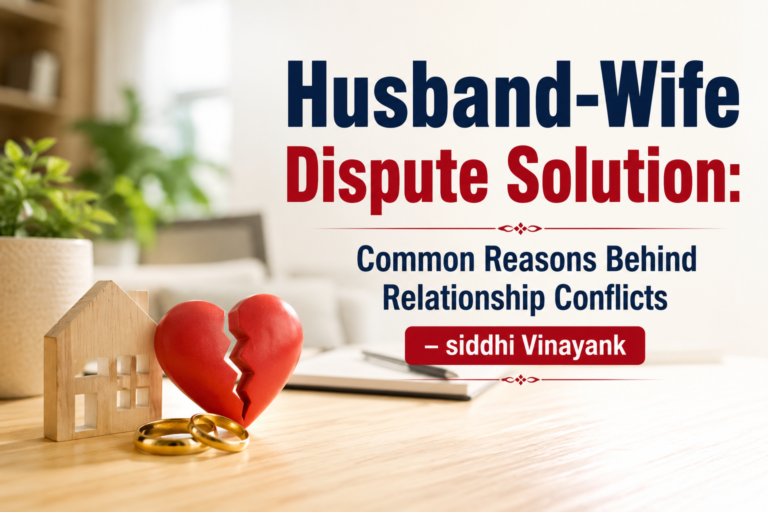 Husband-Wife Dispute Solution