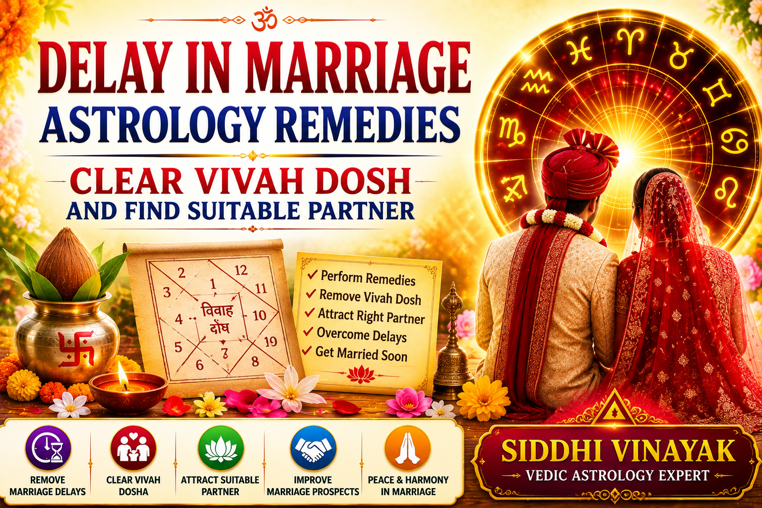 delay in marriage astrology remedies